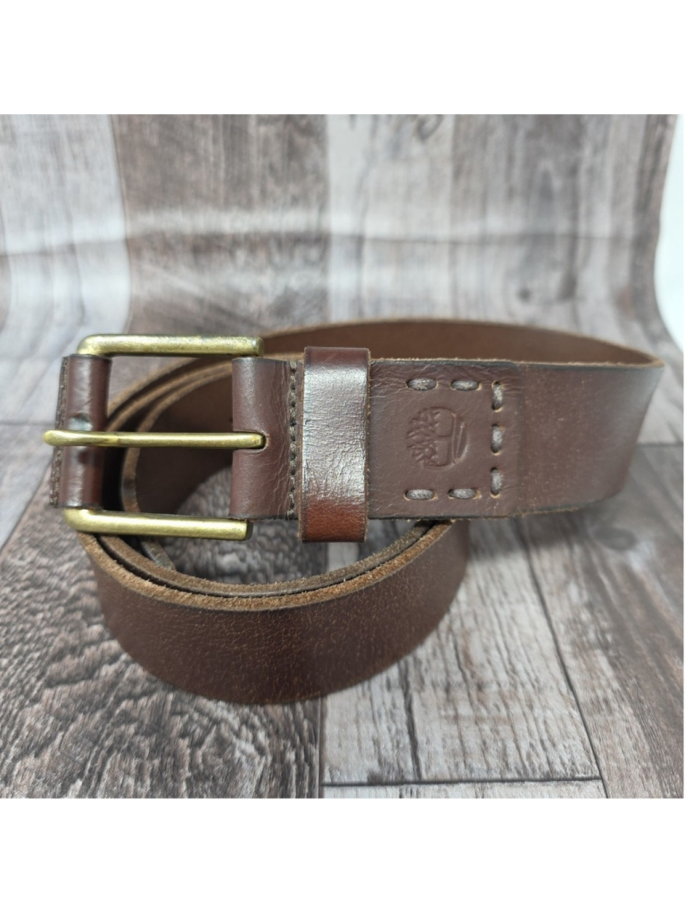 Timberland Men's Genuine Leather Belt 38